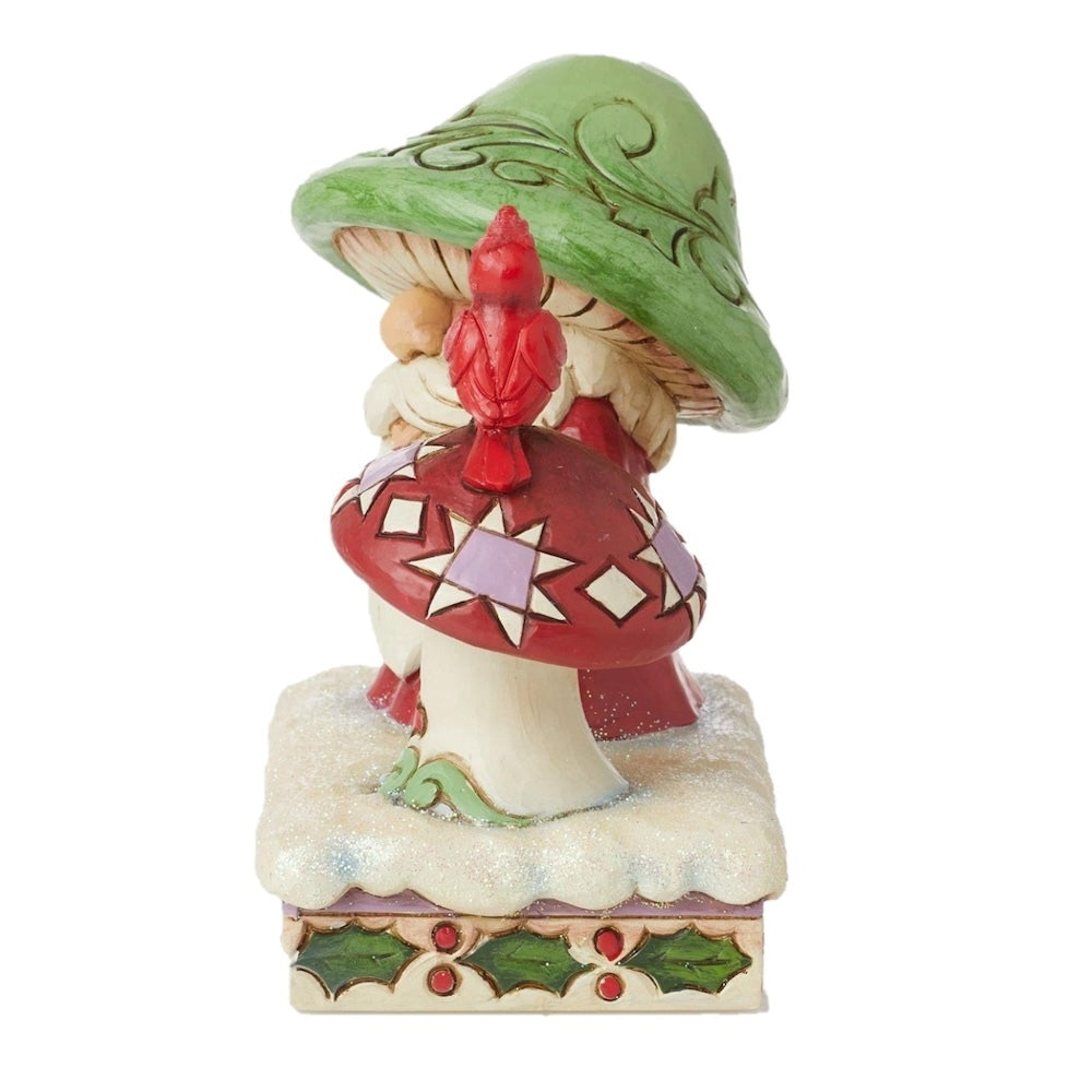Heartwood Creek Santa by Mushroom and Bird