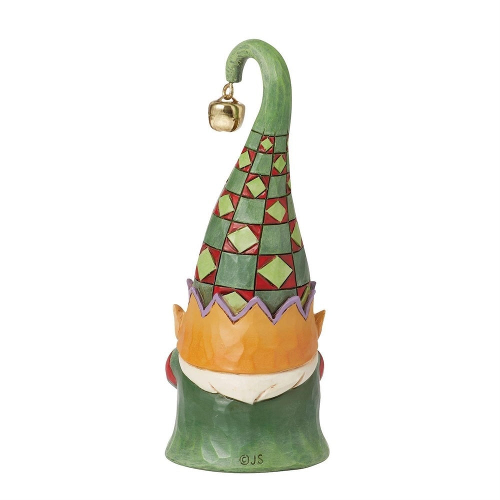 Heartwood Creek Gnome Elf Holding Candy Cane