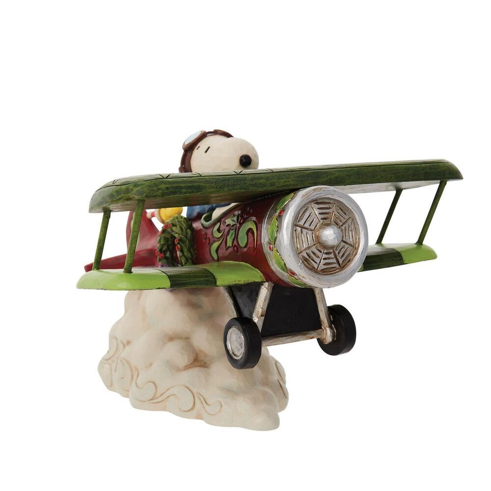 Peanuts by Jim Shore Snoopy Flying Ace Plane