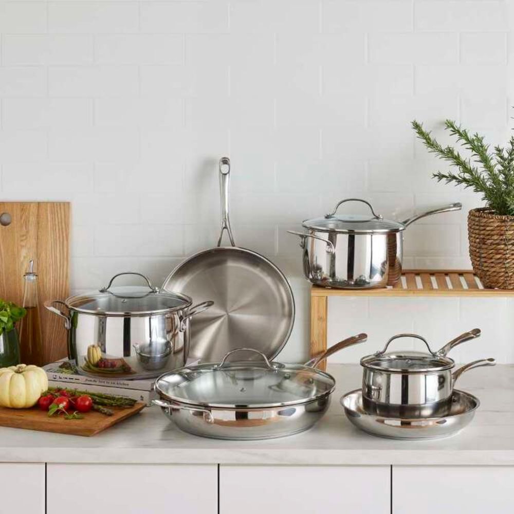 Swiss Diamond Premium Steel DLX 6pc Cookware Set