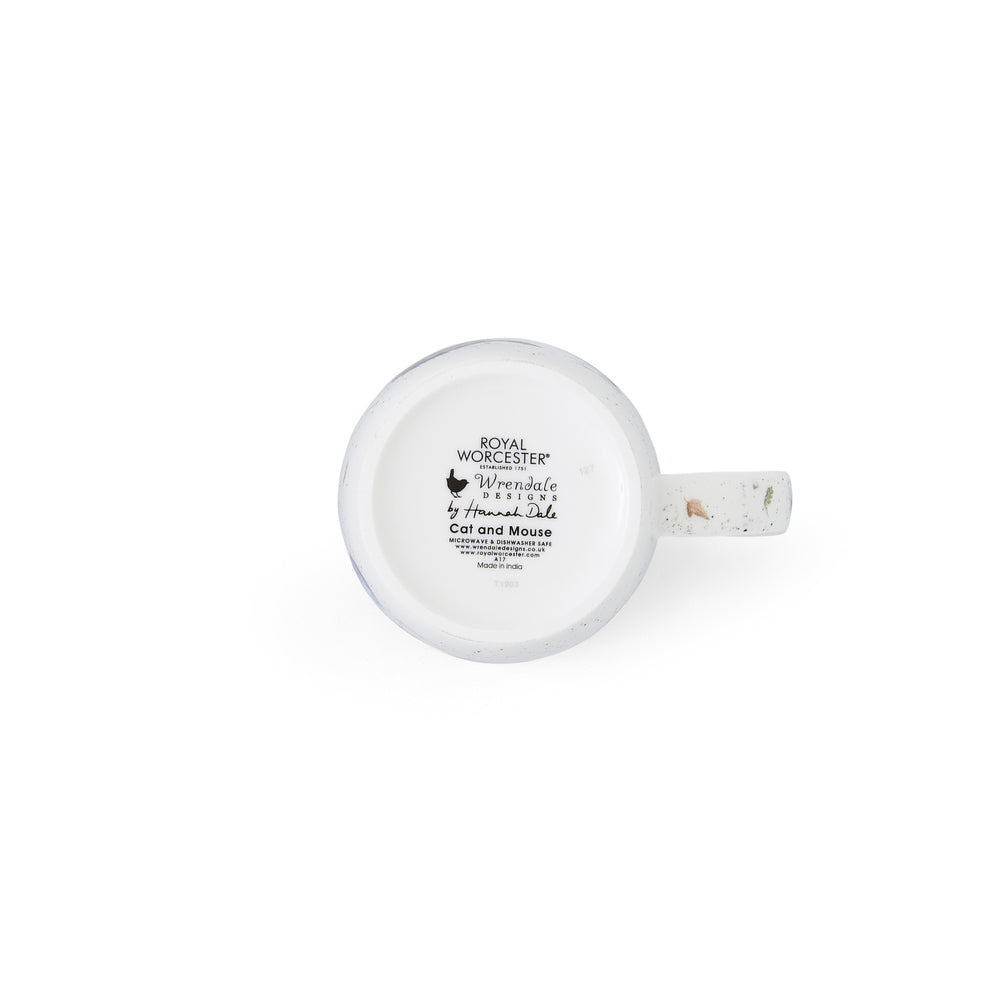 Royal Worcester Wrendale Designs Mug - Cat and Mouse