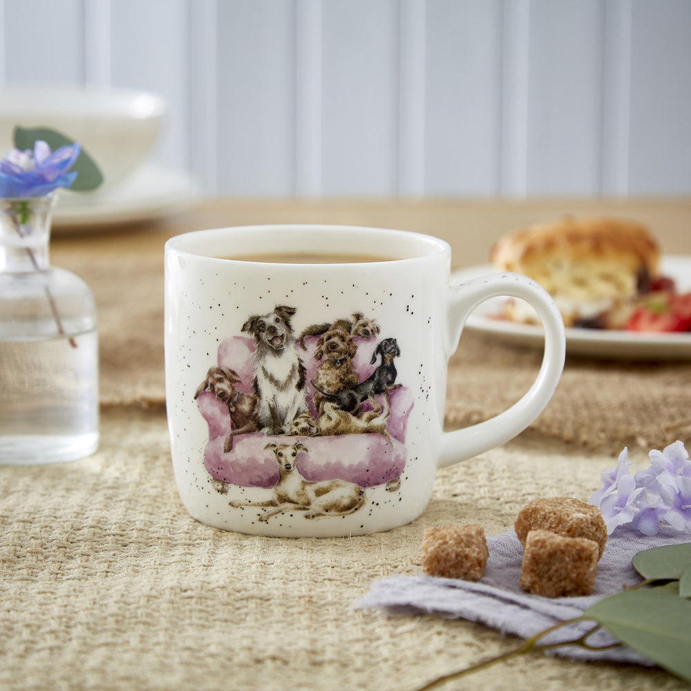 Royal Worcester Wrendale Designs Mug - Dogs