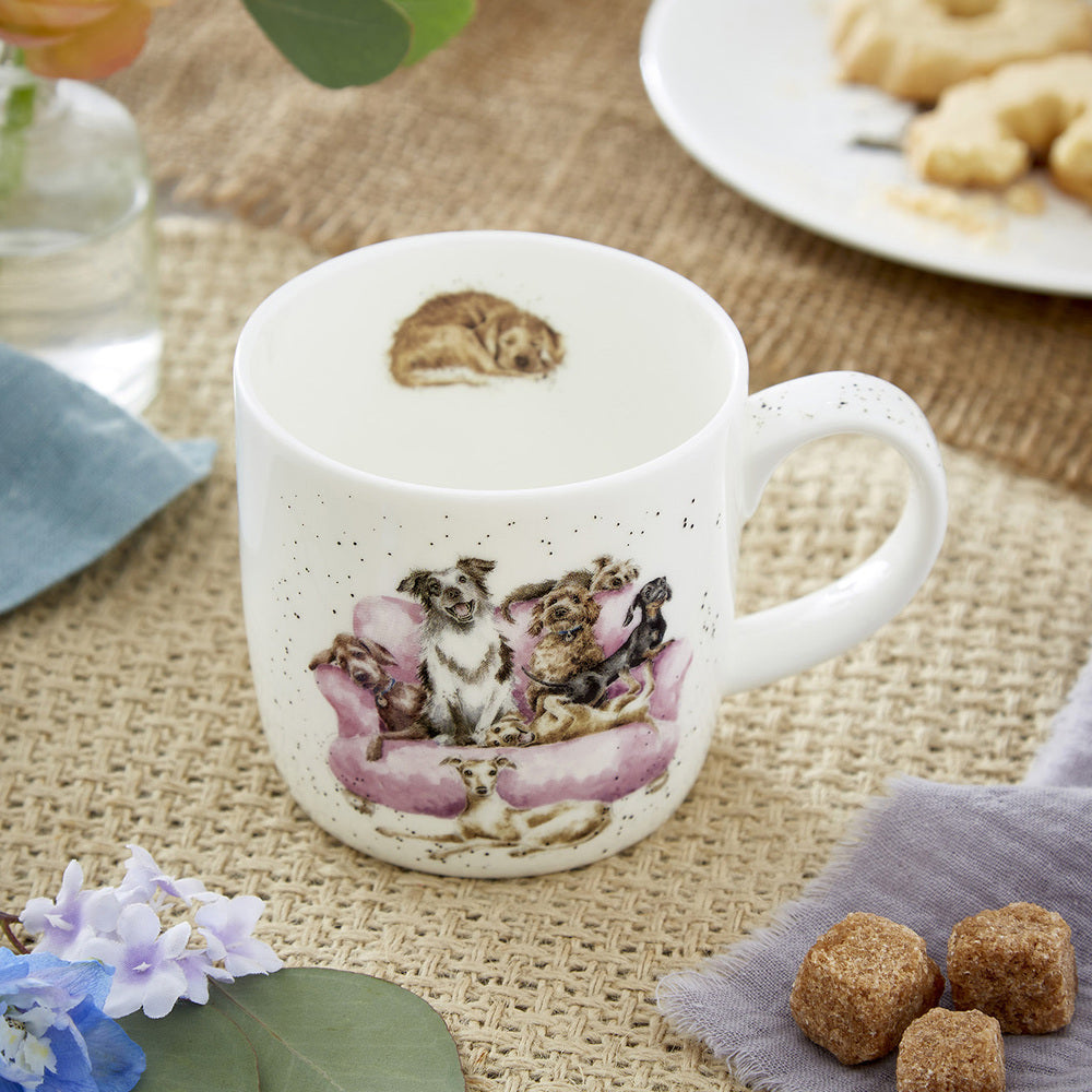 Royal Worcester Wrendale Designs Mug - Dogs