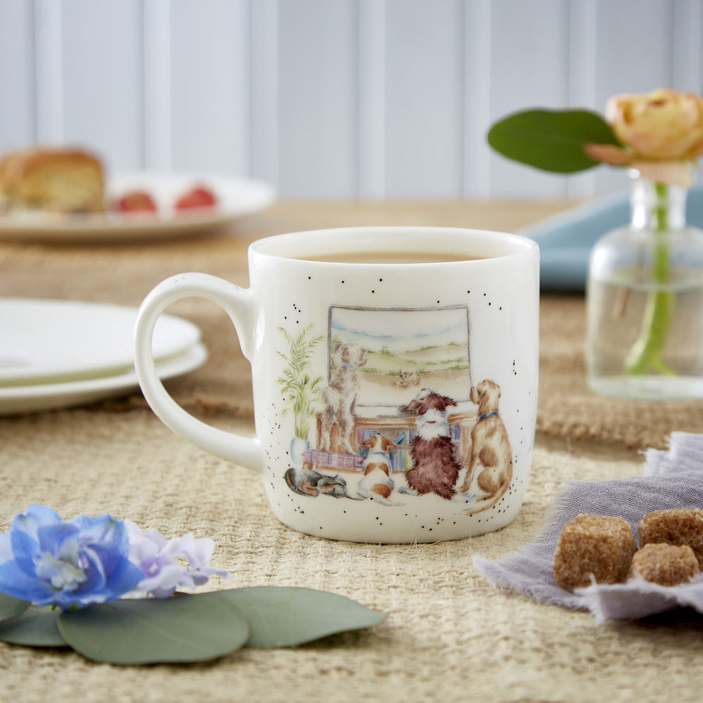 Royal Worcester Wrendale Designs Mug - Dogs