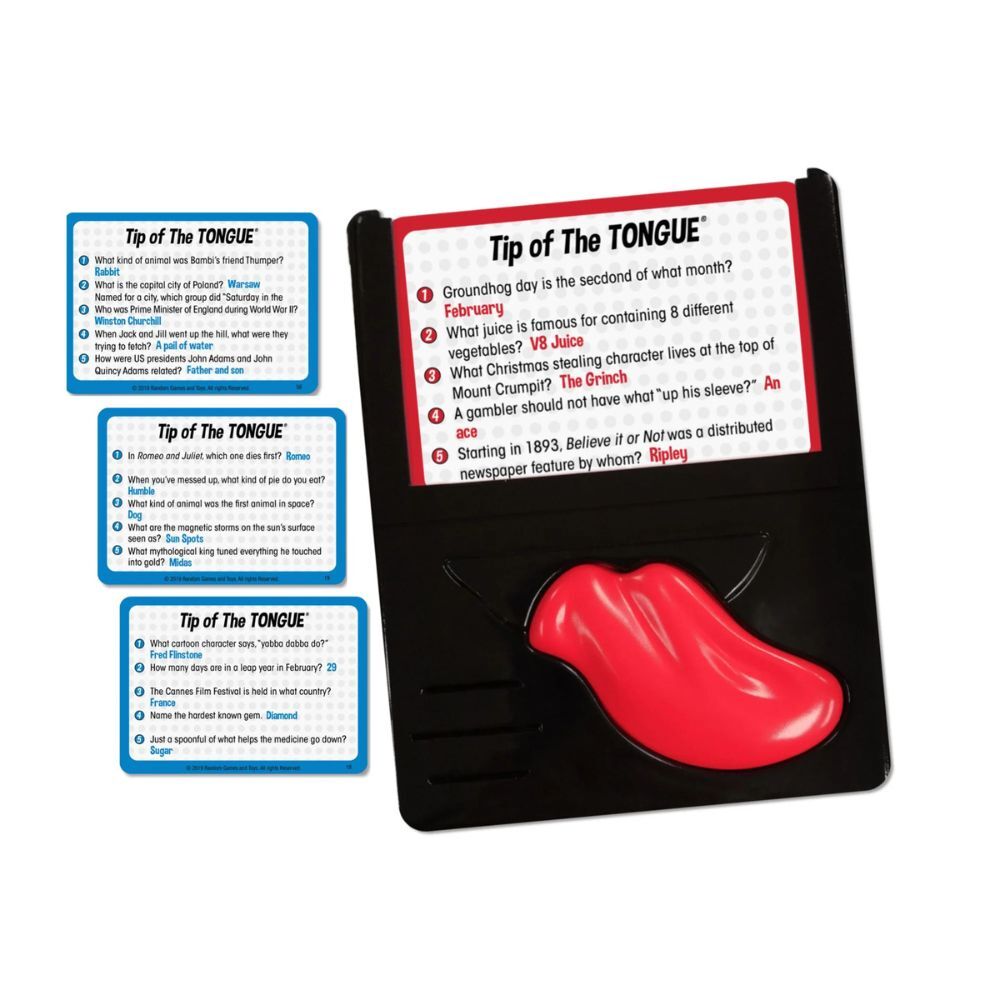 University Games Tip of the Tongue Trivia Game