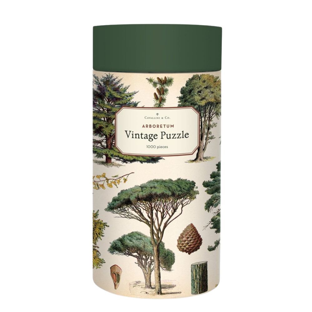 Cavallini Vintage Puzzle Arboretum 1000 Piece