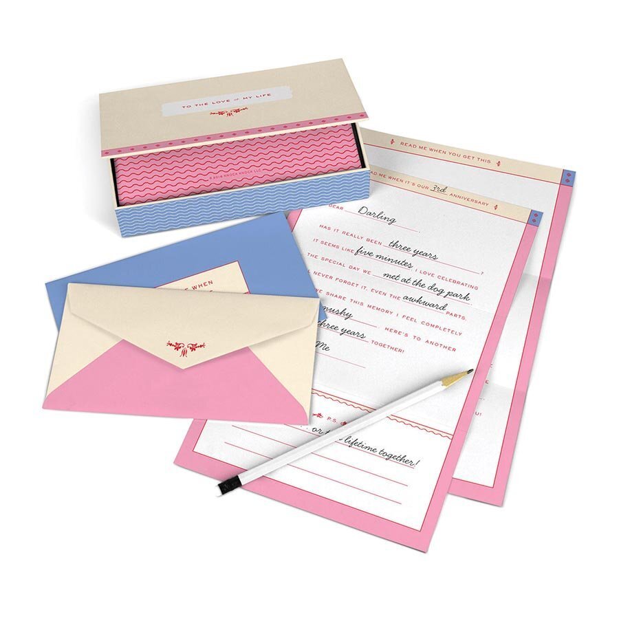 Knock Knock Letters to the Love of My Life Read Me When Box