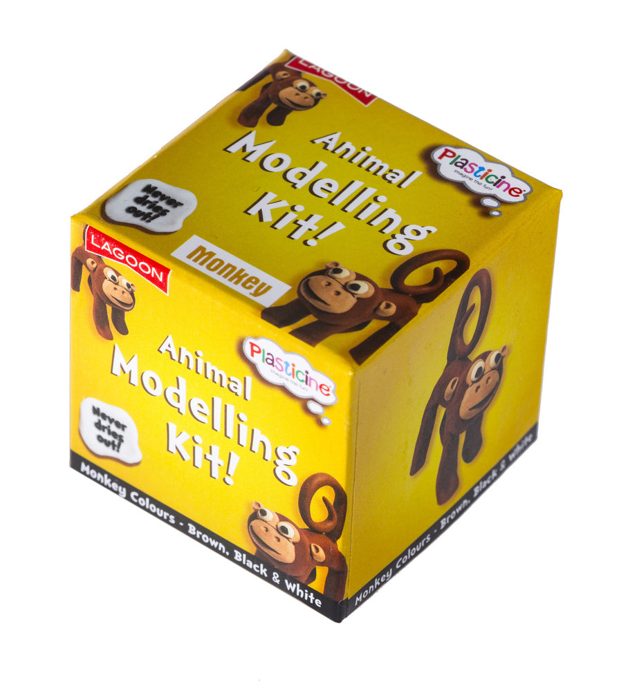 Lagoon Plasticine Animal Modelling Kit - Monkey