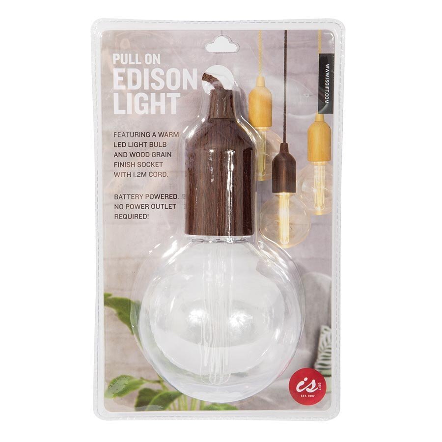 IS Gift Pull On Edison Light