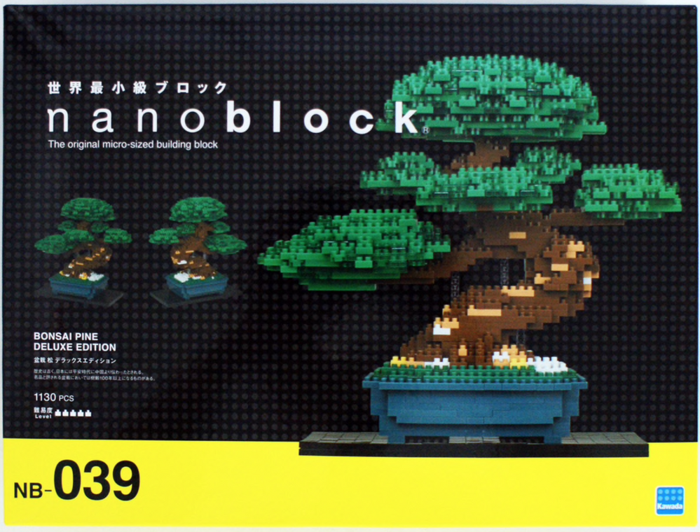 Nanoblock Bonsai Matsu Deluxe NB-039