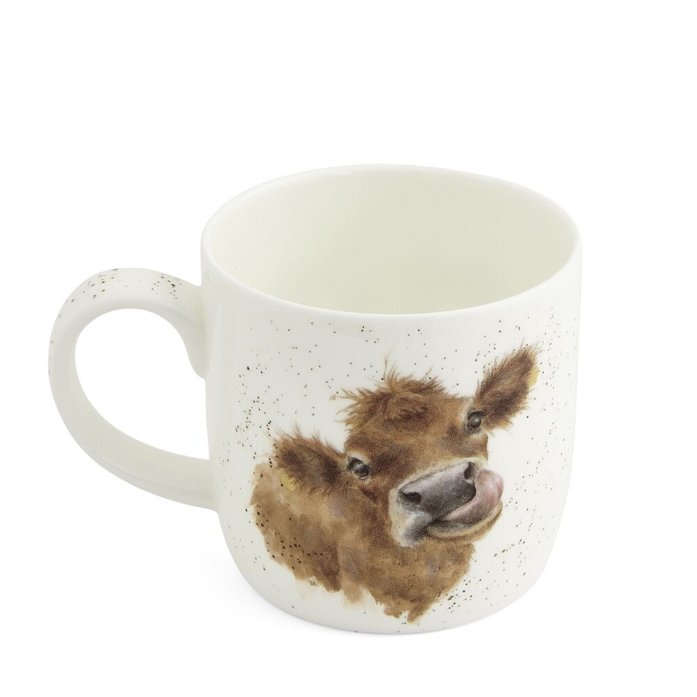 Royal Worcester Wrendale Designs Mug - Cow