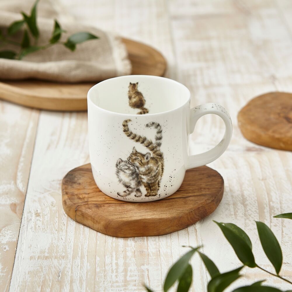 Royal Worcester Wrendale Designs Mug - Cat