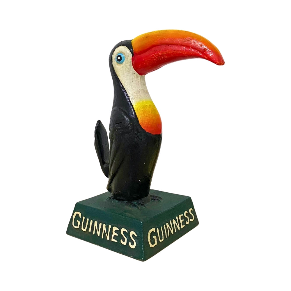 Guinness Beer Toucan Bird Cast Iron Statue Sculpture