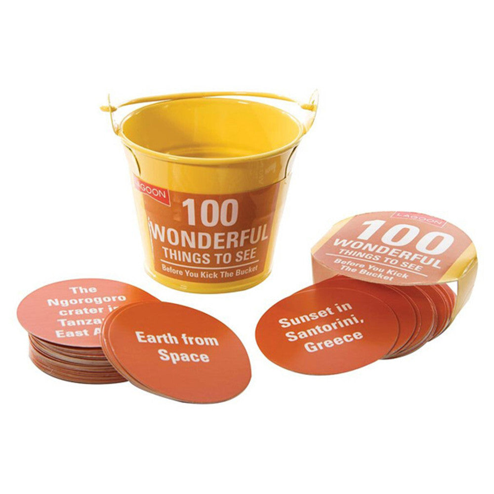 Lagoon Tabletop 100 Things Bucket Lists 6 Varieties