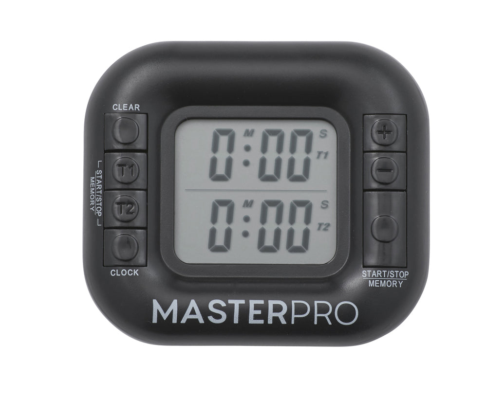 MasterPro Digital Dual Timer 99 Min 30 Seconds