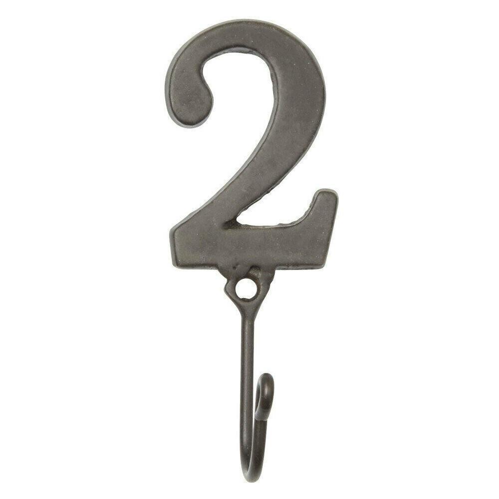 Academy Orwell Iron Number Hooks
