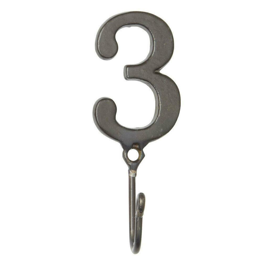 Academy Orwell Iron Number Hooks