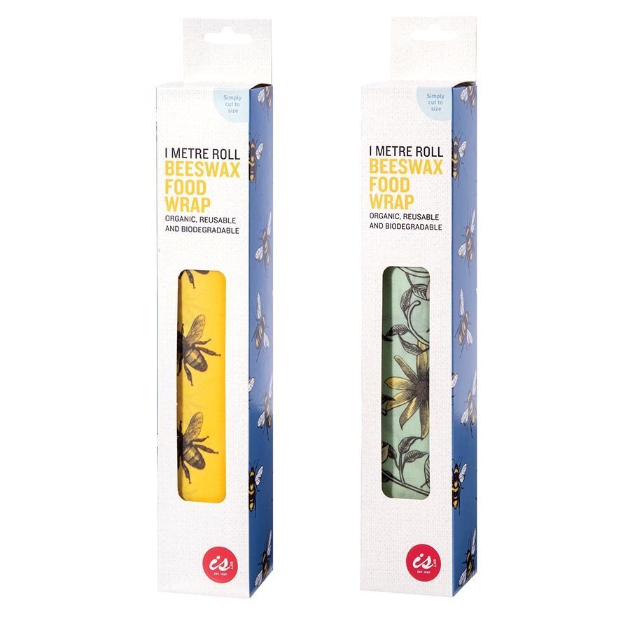 IS Gift ReusableBeeswax FoodWrap Bees 1M