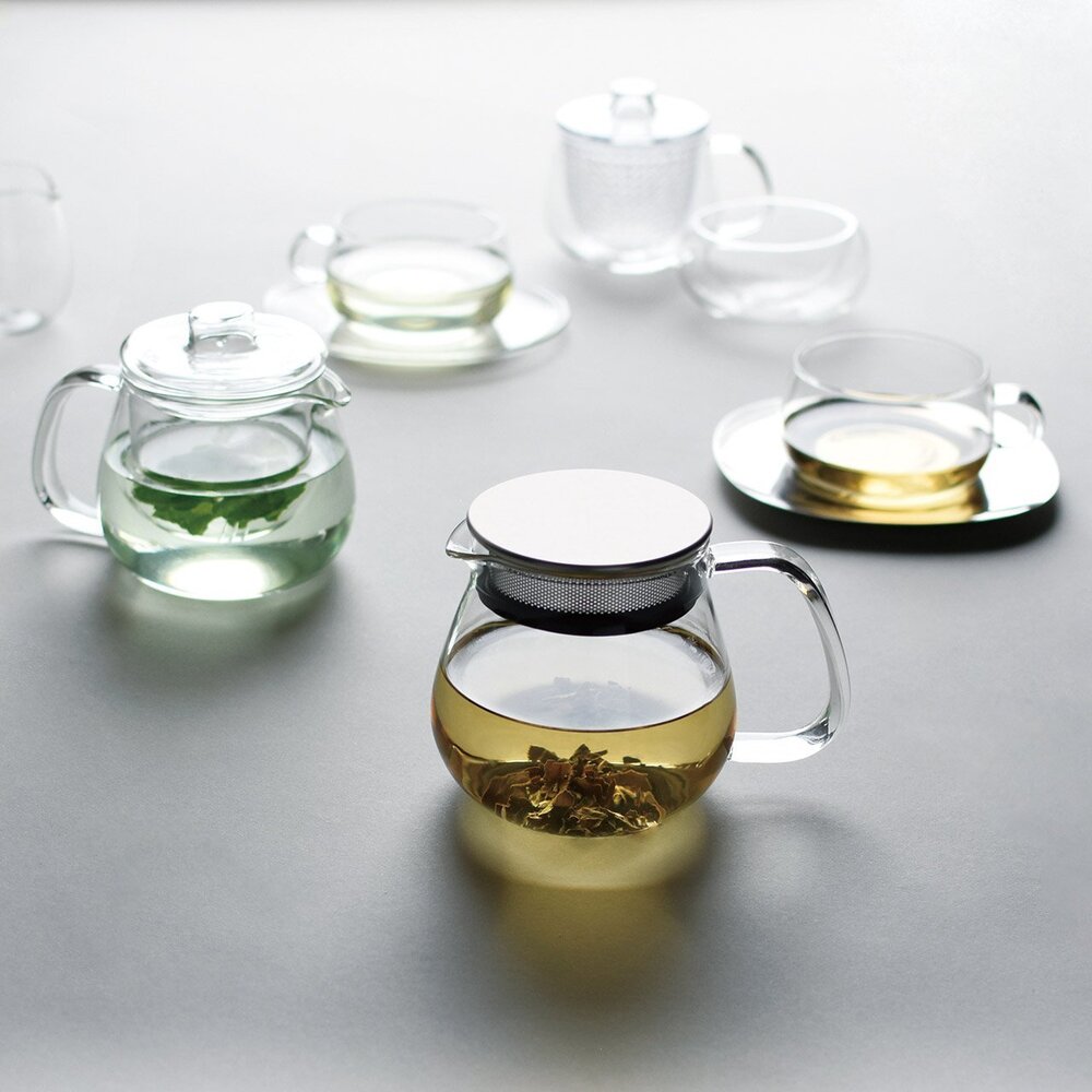 Kinto Unitea Cup & Saucer 230ml Glass