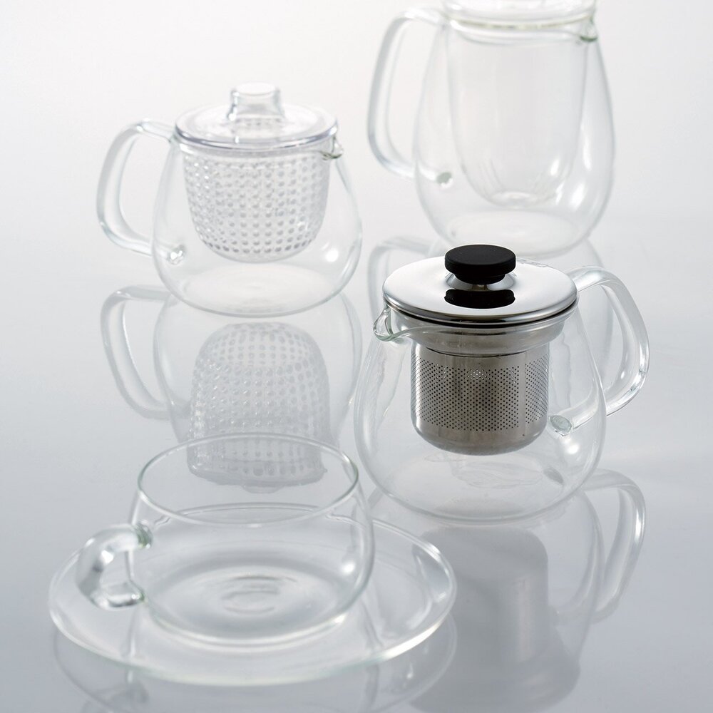 Kinto Unitea Teapot With Glass Strainer 720ml