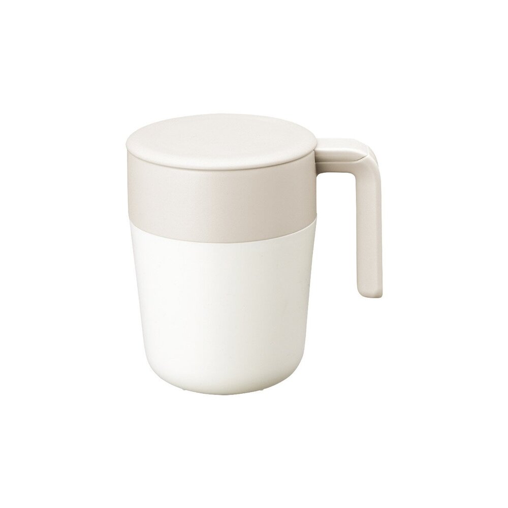 Kinto Cafe Press Mug 260ml Ivory