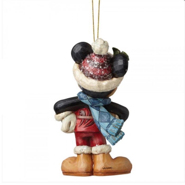 Jim Shore Disney Traditions Sugar Coated Mickey Mouse Hanging Ornament