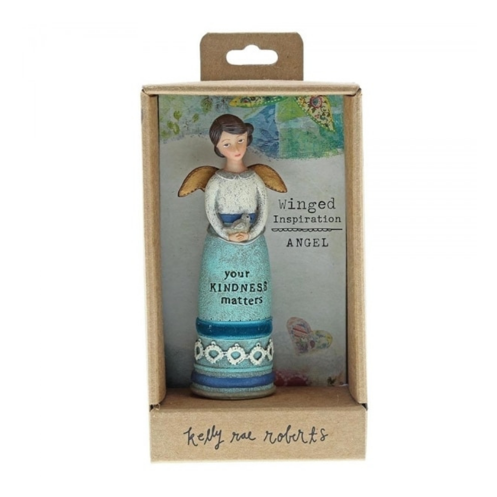 Kelly Rae Roberts Winged Inspiration Angel - Your Kindness Matters