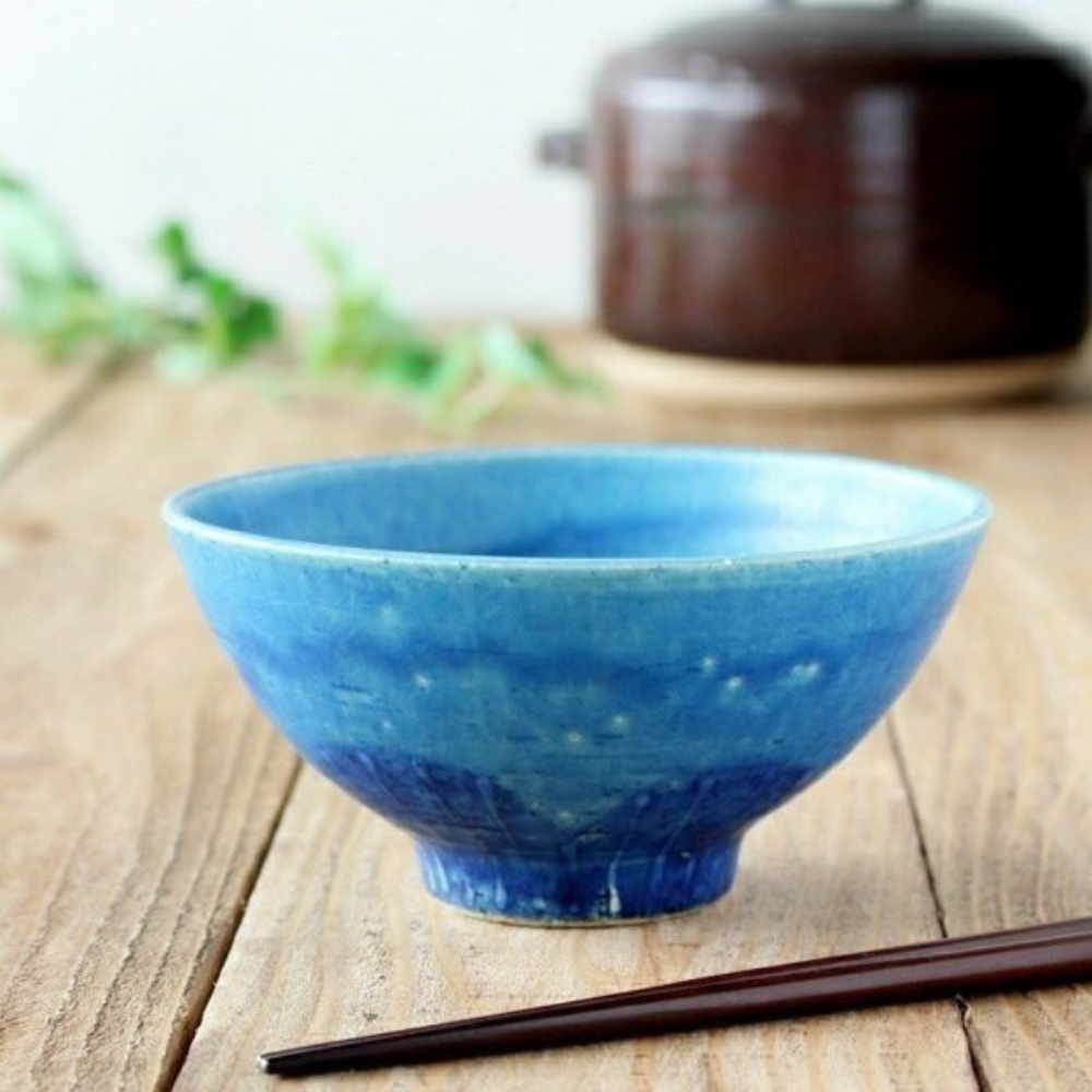 Rokuro Porcelain Mizumi Rice Bowl 12cm