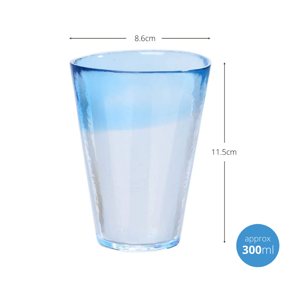 Toyo-Sasaki Foaming Mountain Beer Pint Glass (Set of 2)