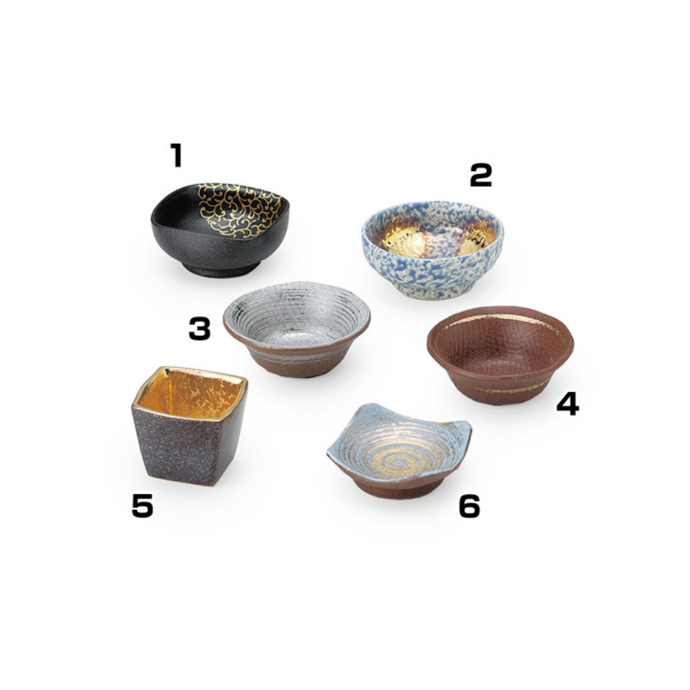 Toetsu Arita Porcelain Condiment Dish 6pc Set