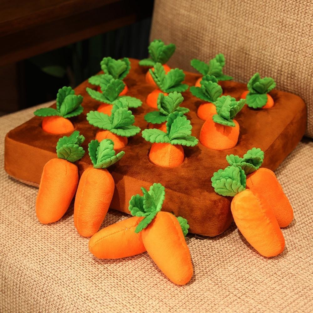 Interactive Carrot Pet Snuffle Mat