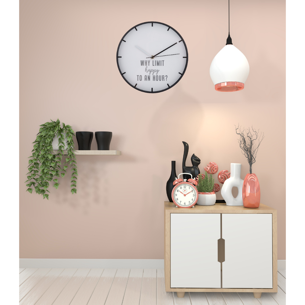 Emporium Happy Hour Wall Clock
