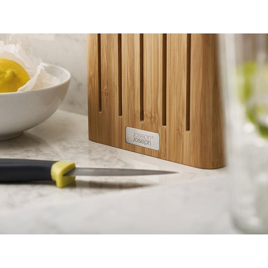 Joseph Joseph Elevate 5-piece Knife Set with Slimline Bamboo Block