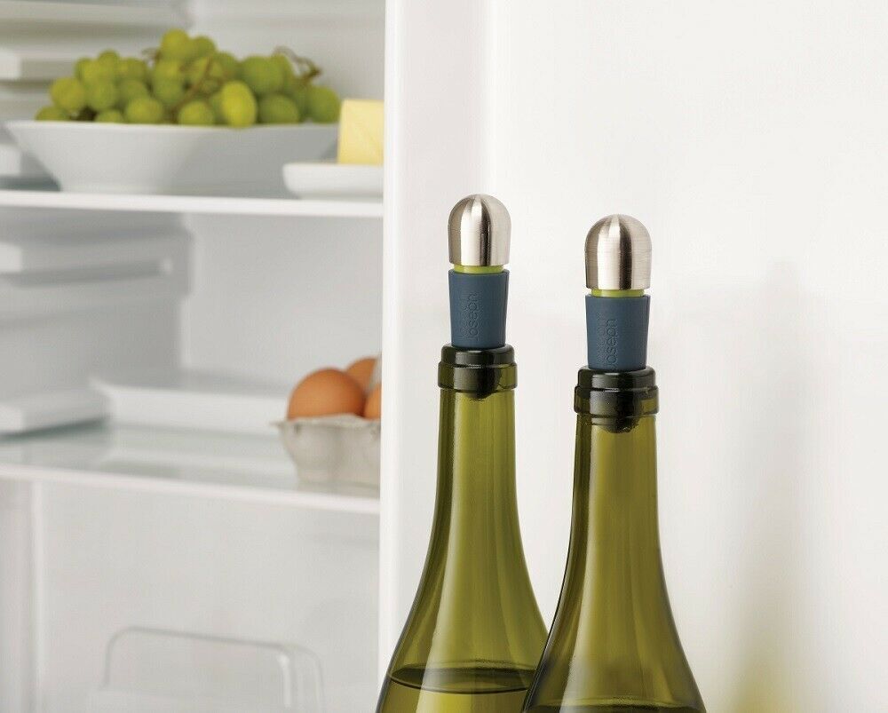 Joseph Joseph BarWise Twist-Lock Wine Stoppers Set of 2