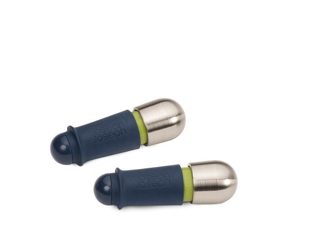 Joseph Joseph BarWise Twist-Lock Wine Stoppers Set of 2