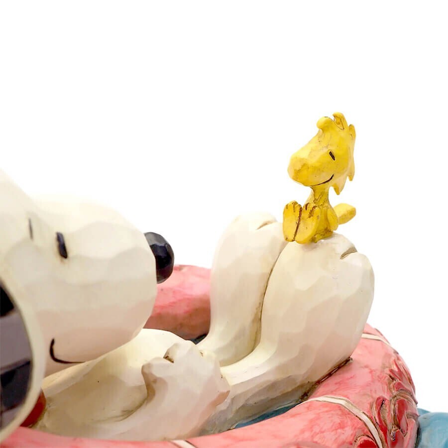 Peanuts by Jim Shore Snoopy Woodstock in Floatie