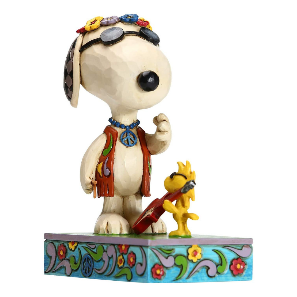 Peanuts by Jim Shore Snoopy Woodstock Concert Goers