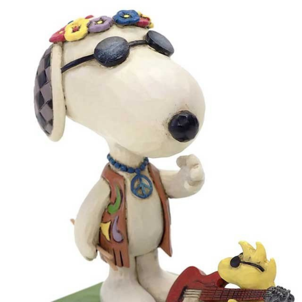 Peanuts by Jim Shore Snoopy Woodstock Concert Goers