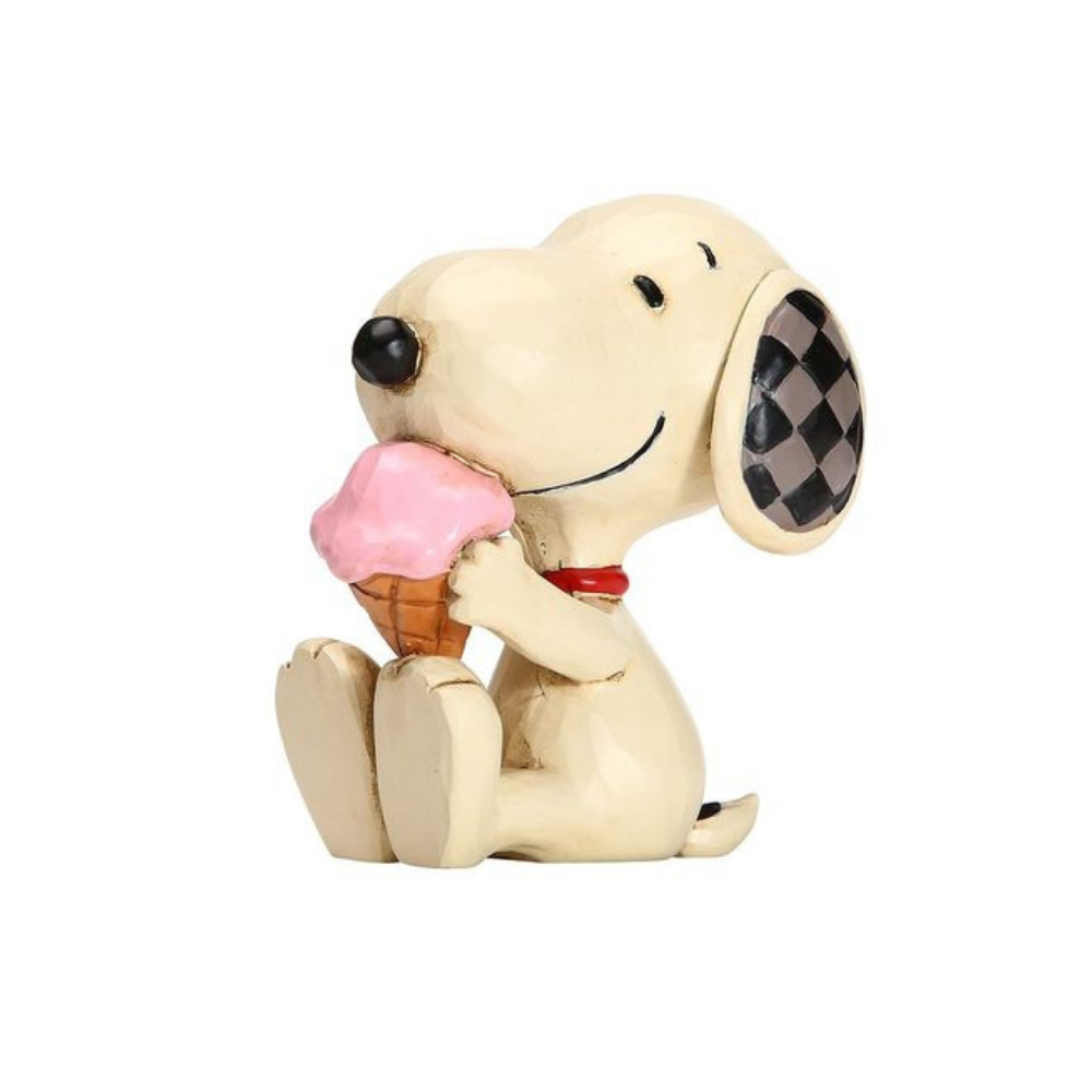 Peanuts by Jim Shore Snoopy with Ice Cream