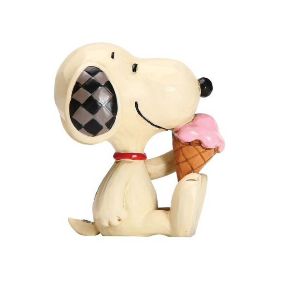 Peanuts by Jim Shore Snoopy with Ice Cream