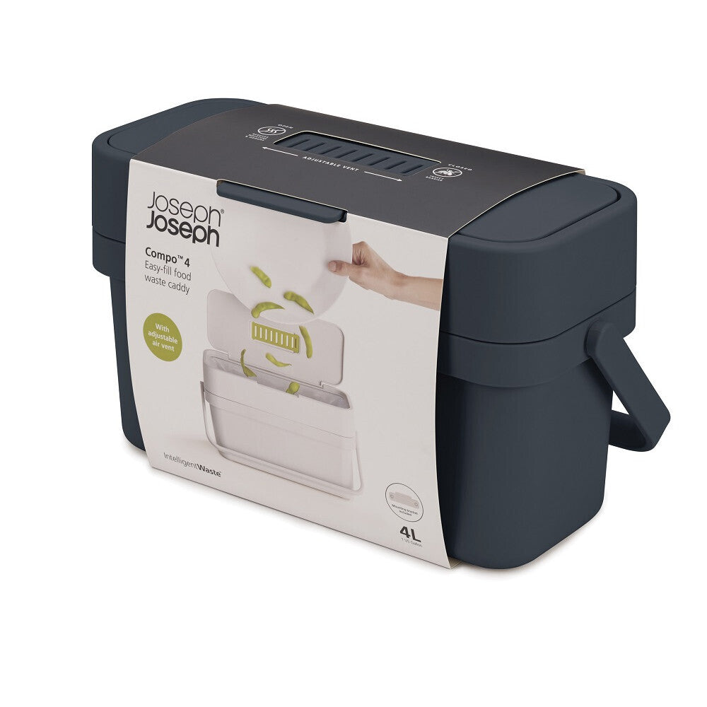 Joseph Joseph Compo 4 Food Waste Caddy Graphite