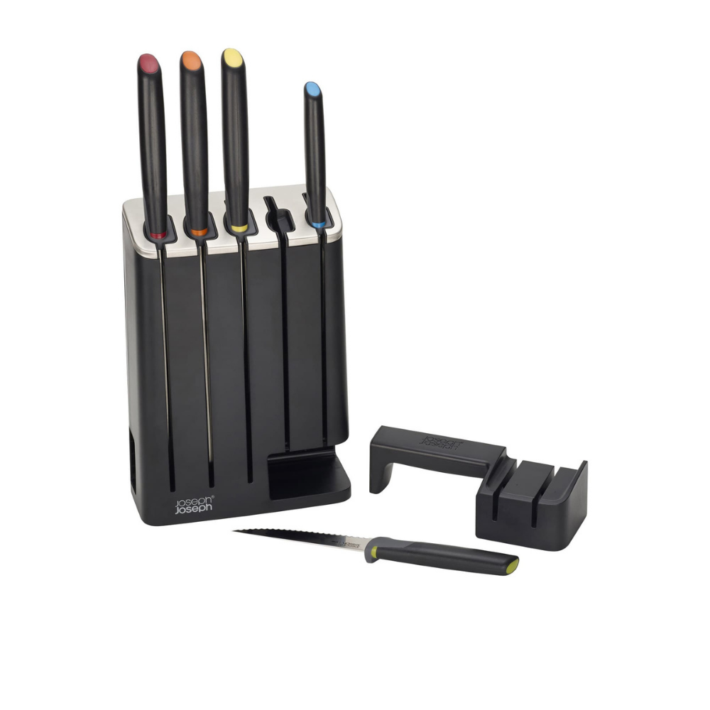 Joseph Joseph Elevate 5-piece SlimBlock Knife Set with Sharpener
