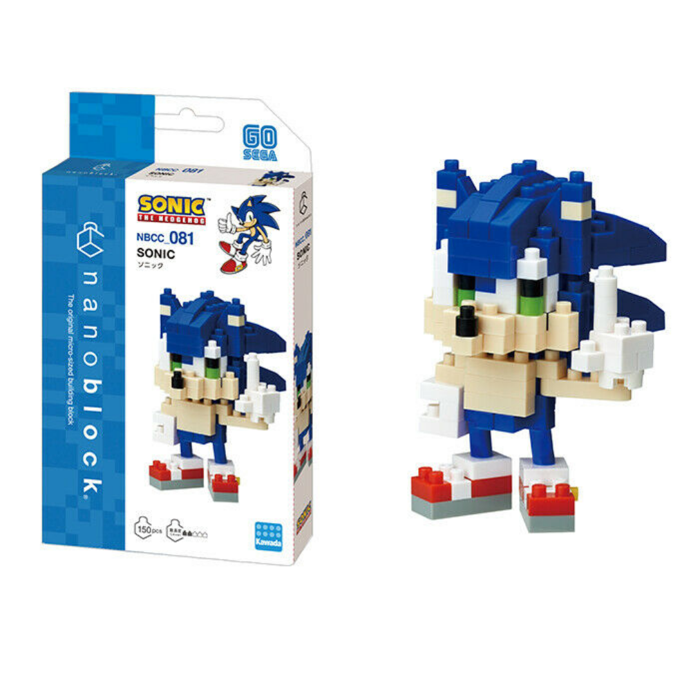 Nanoblock NBCC_081 The Hedgehog Sonic