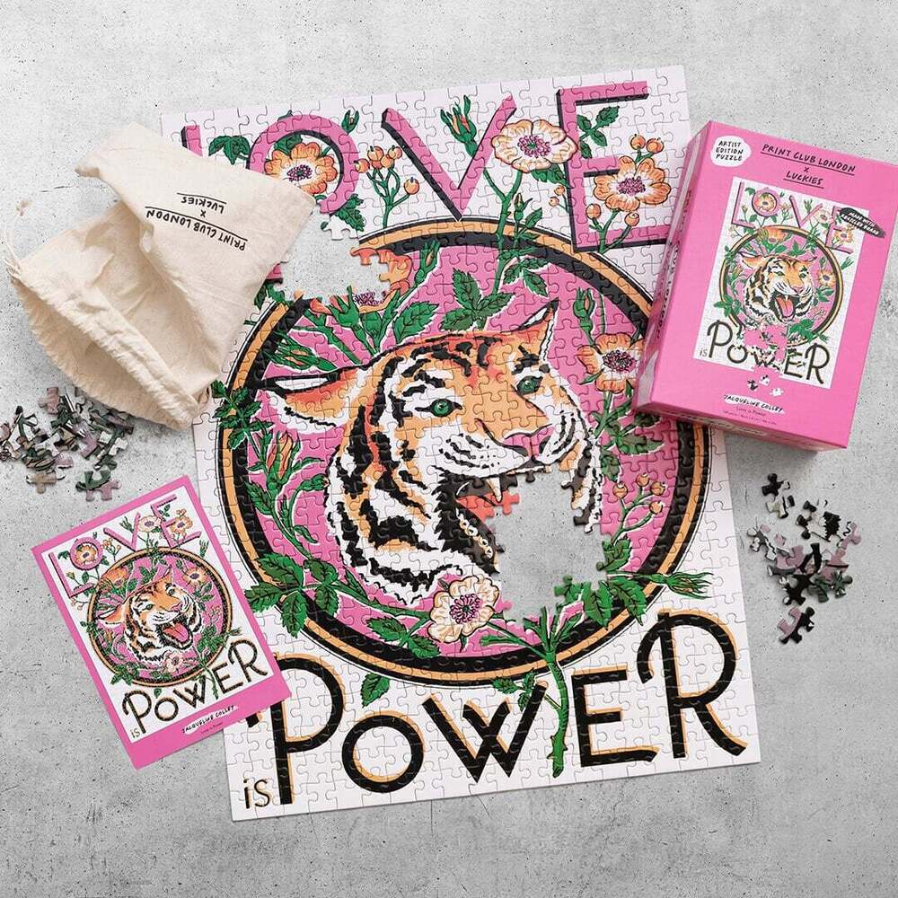 Luckies Print Club - Love is Power Puzzle