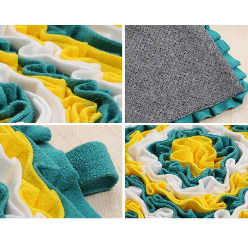 Paw Fun Snuffle Feeding Mat 48cm - Avocado