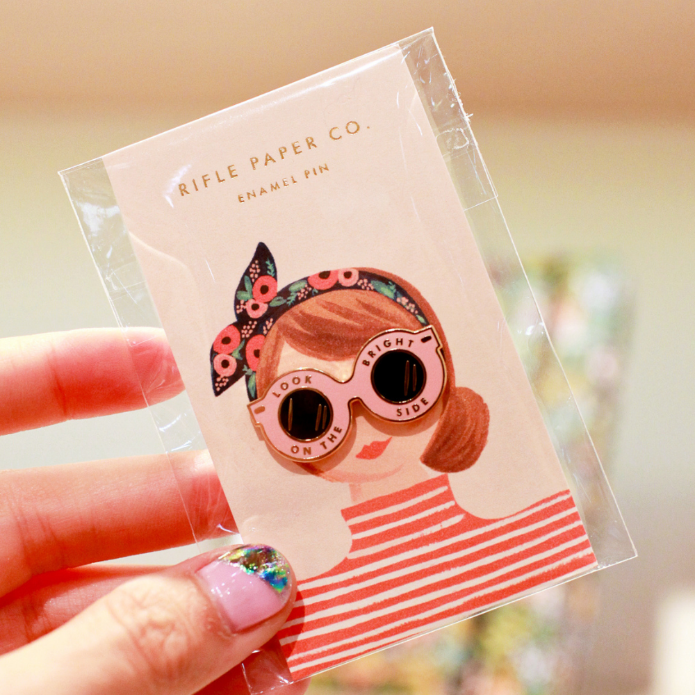 Rifle Paper Co Enamel Pin - Sunglasses