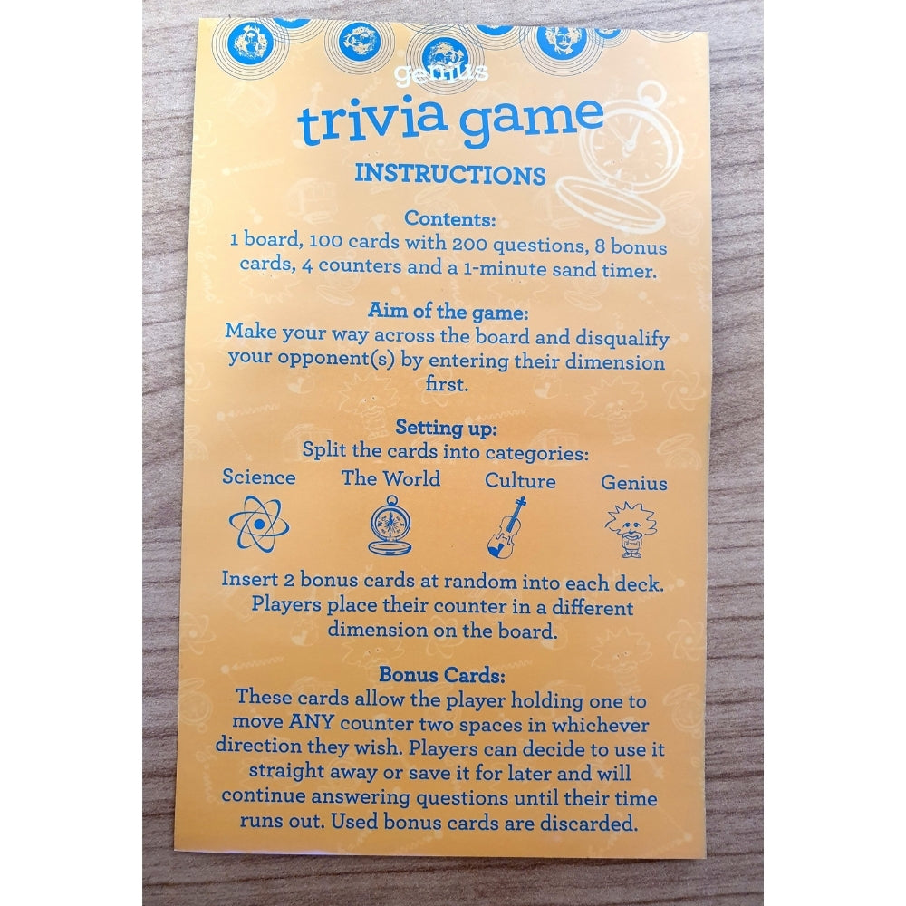 Lagoon Einstein Genius Trivia Game