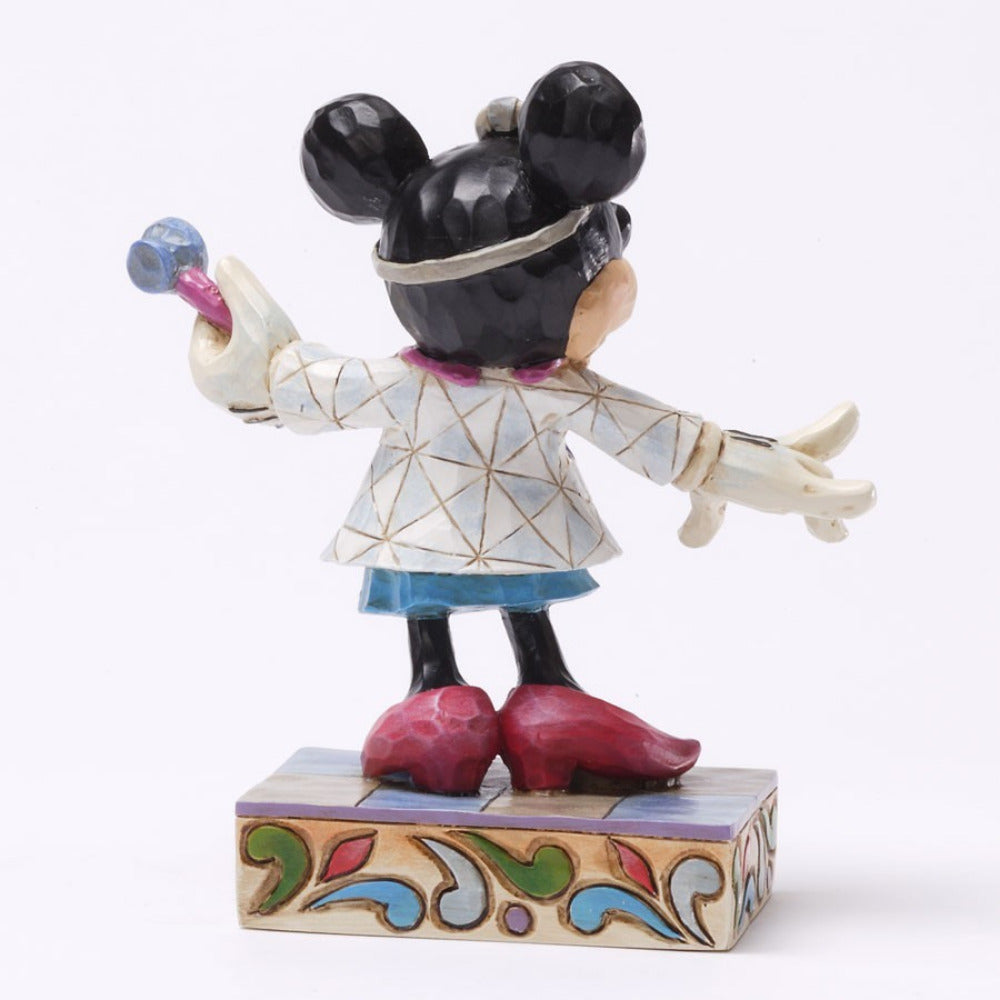 Jim Shore Disney Traditions Doctor Minnie Personality Pose
