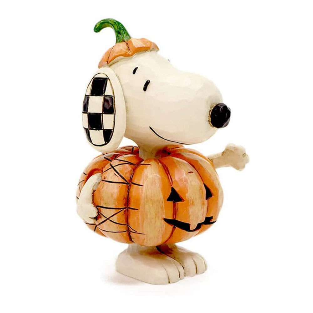 Peanuts by Jim Shore Mini Snoppy Pumpkin 9cm
