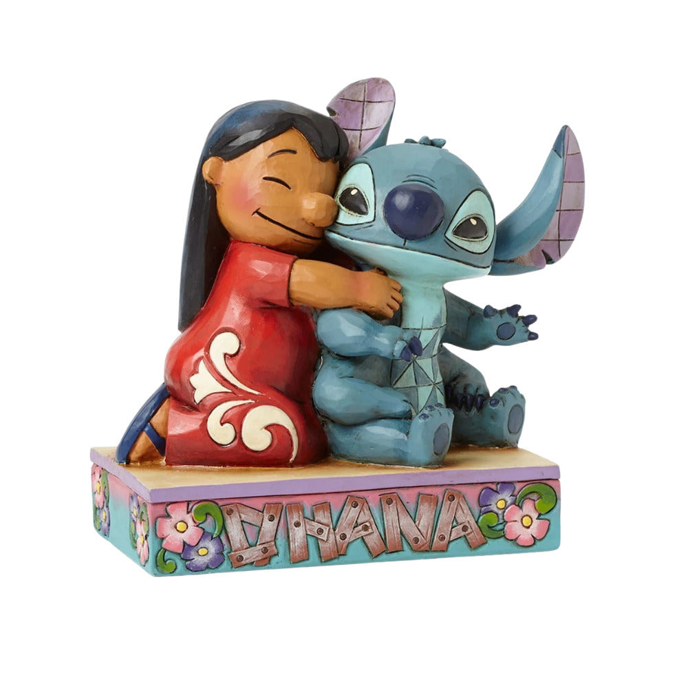 Disney Traditions 5" Lilo & Stitch Ohana Means Family Figurine
